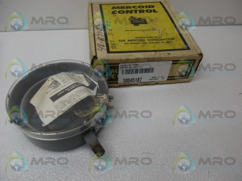 MERCOID CONTROL DA-531-2 PRESSURE SWITCH NSMP