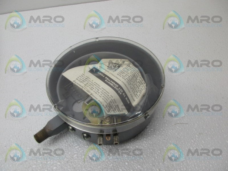 MERCOID CONTROL DA-531-2 PRESSURE SWITCH NSMP