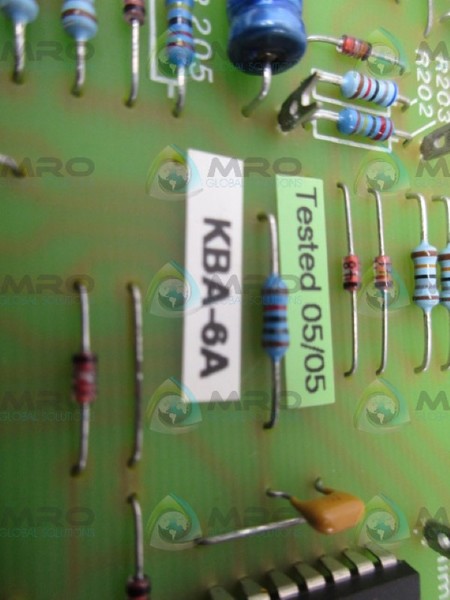 KONGSBERG KBA-6A CONTROL BOARD NSMP