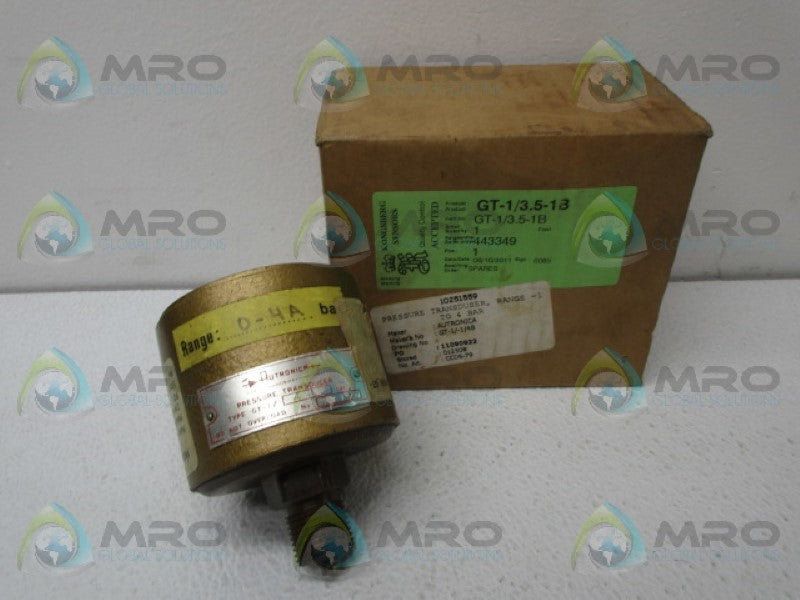 AUTRONICA GT-1/4A PRESSURE TRANSDUCER NSMP