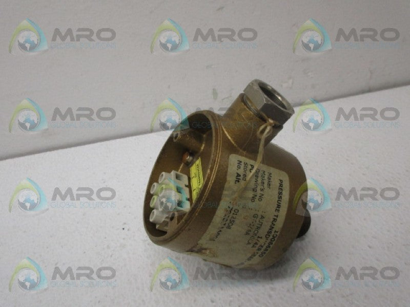 AUTRONICA GT-1/4A PRESSURE TRANSDUCER NSMP