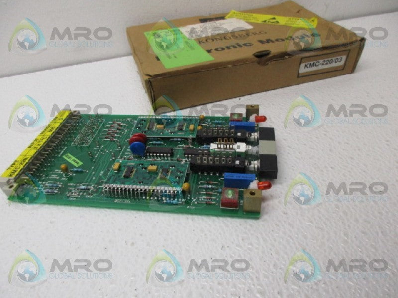 KONGSBERG KMC-220/03 CONTROL BOARD NSMP