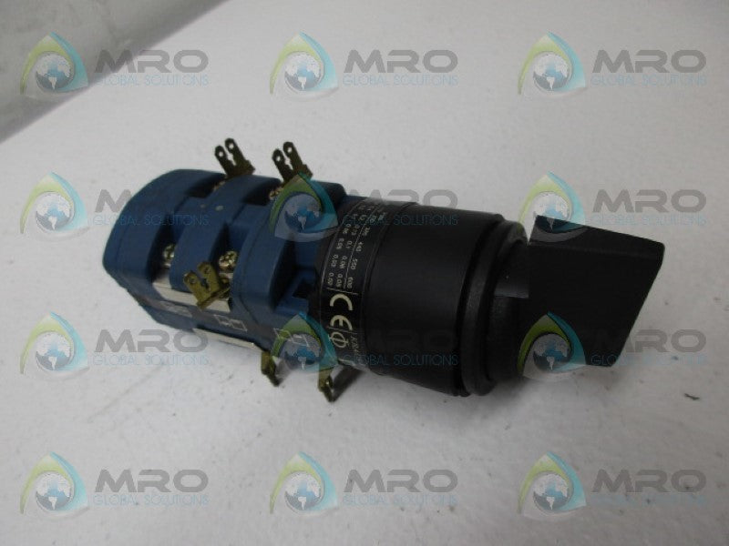 KRAUS & NAIMER D11A C14980 ROTARY SWITCH UNMP