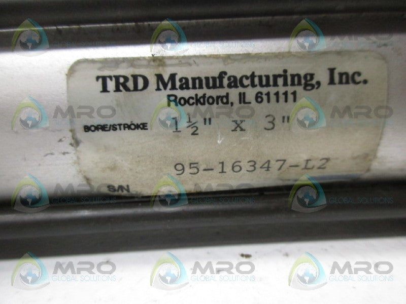 TRD 1.5 x 3.0 PNEUMATIC CYLINDER UNMP