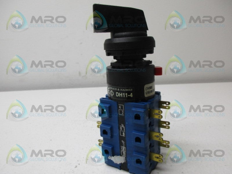 KRAUS & NAIMER DH11-4 C14980 ROARTY SWITCH NSNP