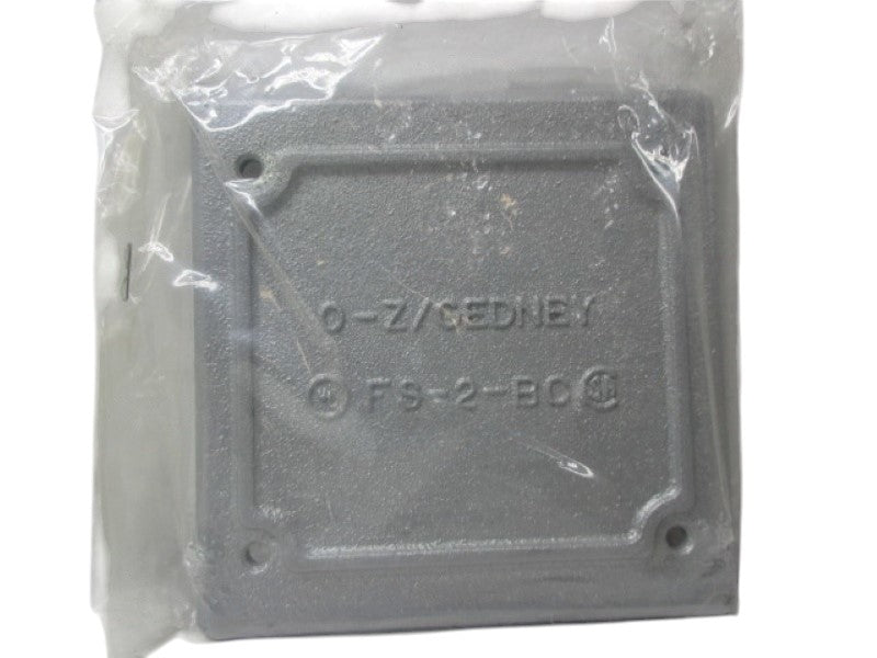 O-Z/GEDNEY FS-2-BC CAST DEVICE BOX COVER NSNP