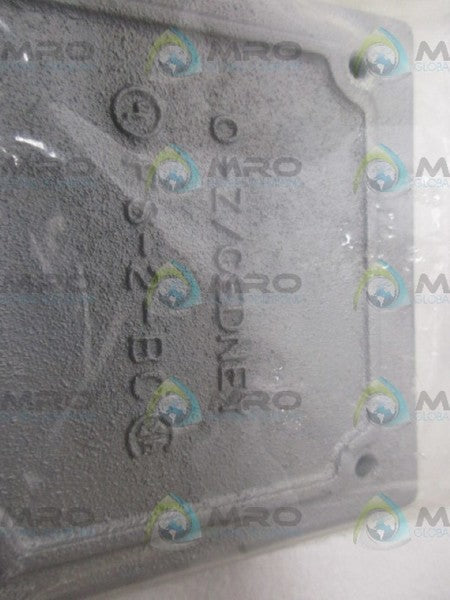 O-Z/GEDNEY FS-2-BC CAST DEVICE BOX COVER NSNP