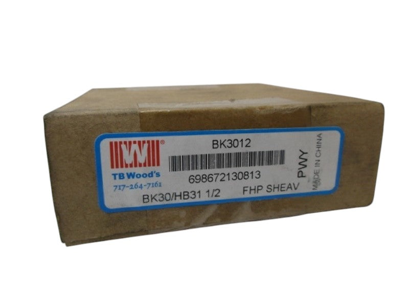 TB WOODS BK3012 V-BELT PULLEY 1/2"  NSMP