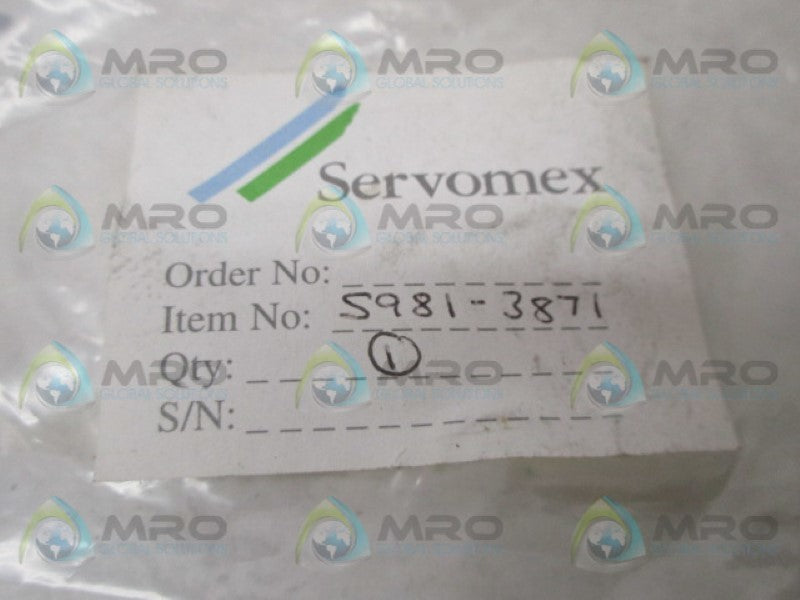 SERVOMEX 5981-3871 FLOW METER NSMP