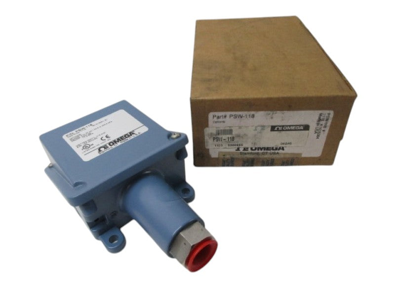 OMEGA PSW-18 PRESSURE SWITCH 5-30 PSI 34.5-206.8 KPA NSMP