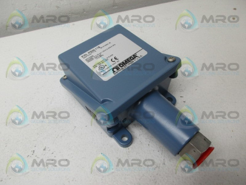OMEGA PSW-18 PRESSURE SWITCH 5-30 PSI 34.5-206.8 KPA NSMP