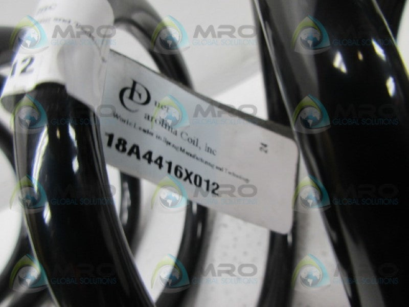 DUER CAROLINA COIL 18A4416X012 COMPRESSION SPRING NSMP
