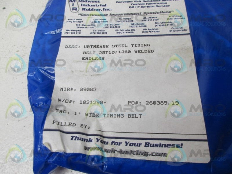 MIDWEST RUBBER 89083 NSMP