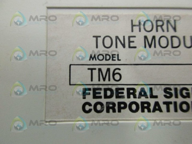 INDUSTRIAL SPARE PART TM6 HORN TONE MODULE UNMP