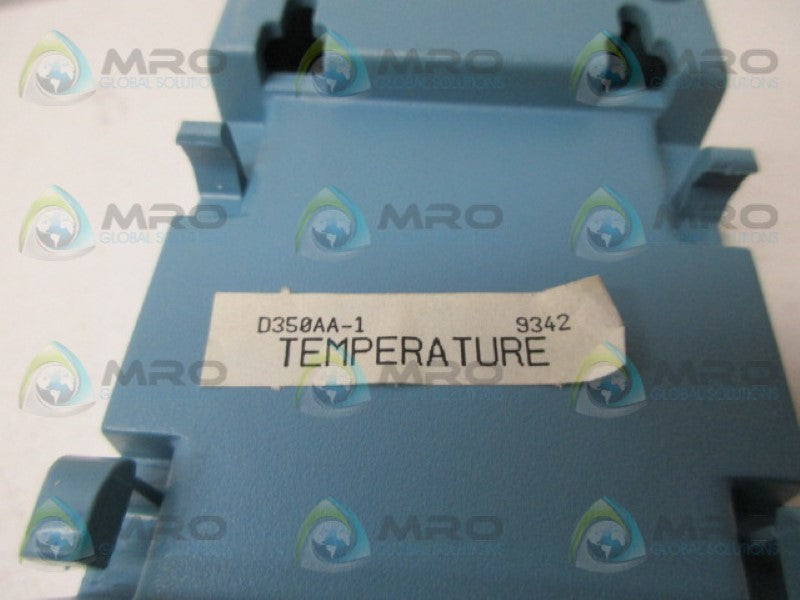 JOHNSON CONTROLS D350AA-1 TEMPERATURE DISPLAY MODULE NSNP