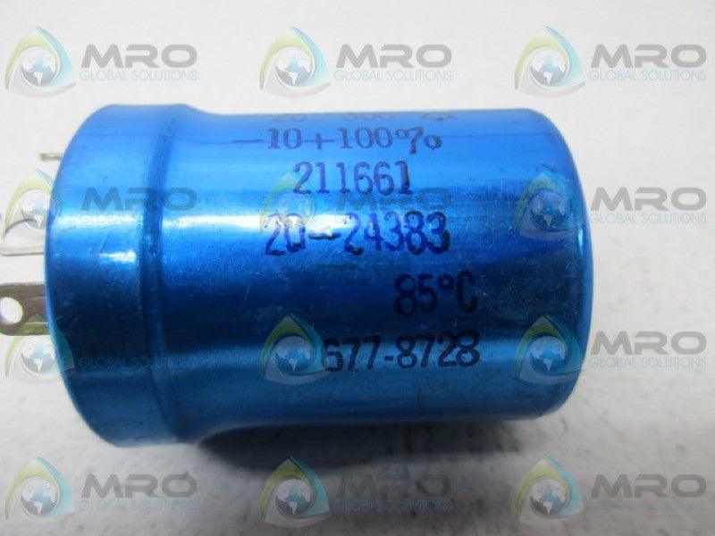 MALLORY FP 211661 CAPACITOR UNMP