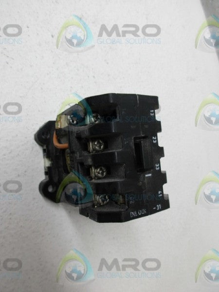 KLOCKNER MOELLER DIL00L-31-NA CONTACTOR NSNP
