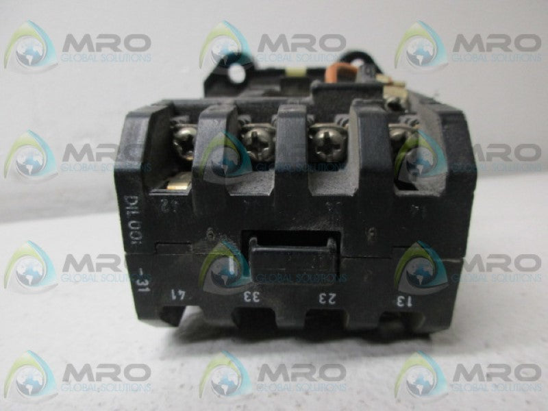 KLOCKNER MOELLER DIL00L-31-NA CONTACTOR NSNP