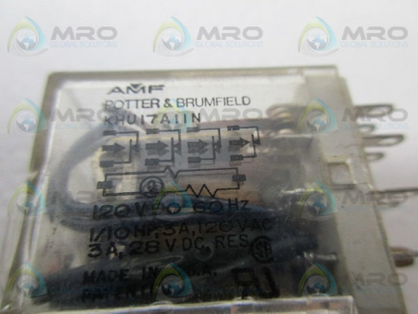OMRON MY4N RELAY 110/120VAC  UNMP