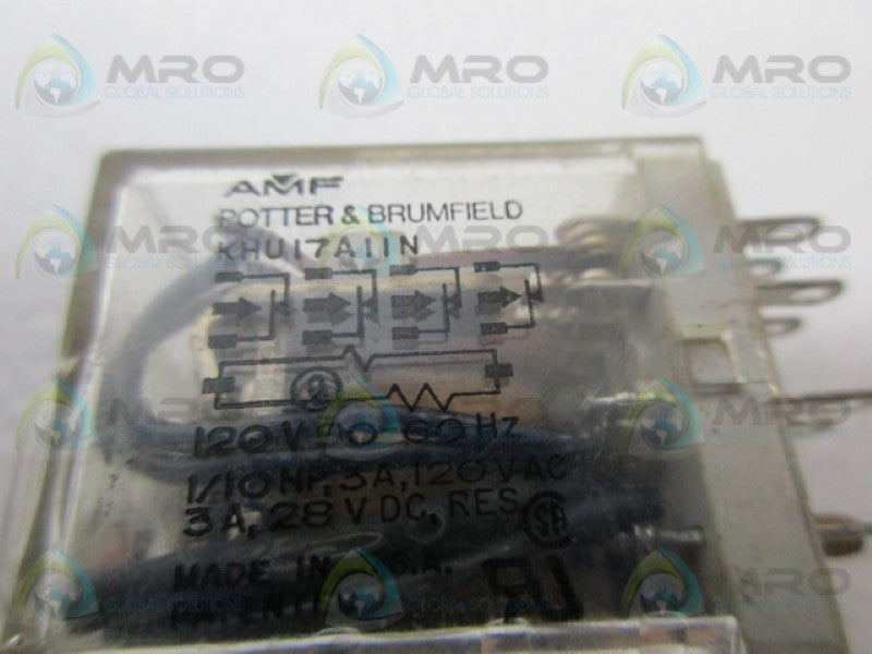 OMRON MY4N RELAY 110/120VAC  UNMP