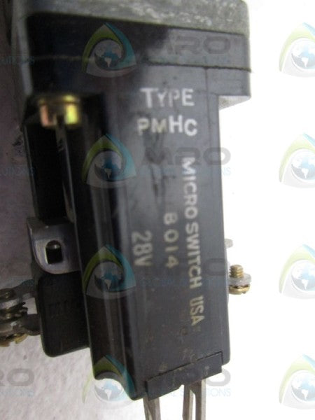 MICRO SWITCH PMHC PUSHBUTTON 28V  UNMP
