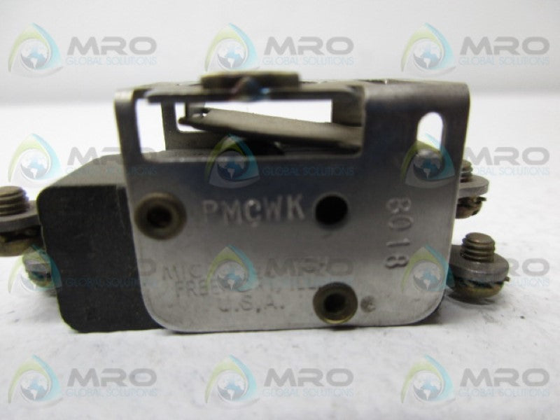 MICRO SWITCH PMCWK SWITCH  NSNP