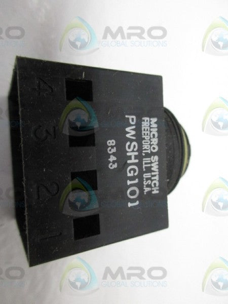 MICRO SWITCH PWSHG101 SELECTOR SWITCH BASE  NSMP