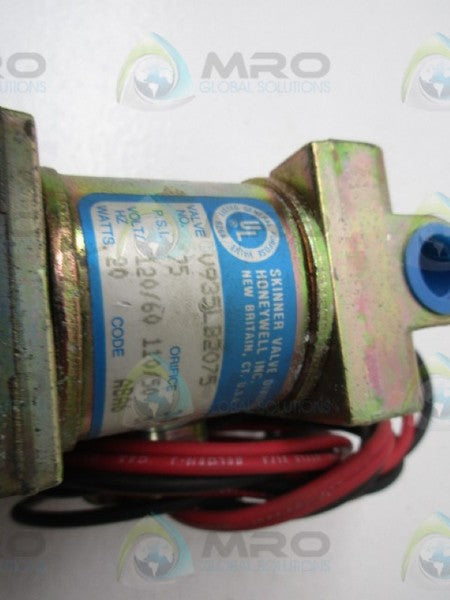 SKINNER V935LB2075 SOLENOID VALVE 110/120V  NSNP