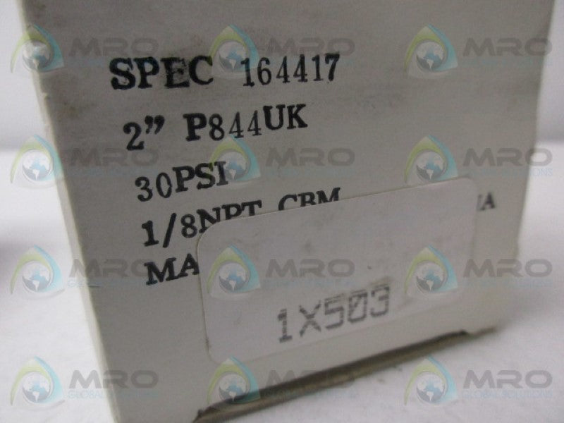 US GAUGE 164417 PRESSURE GAUGE 0-30 PSI NSMP