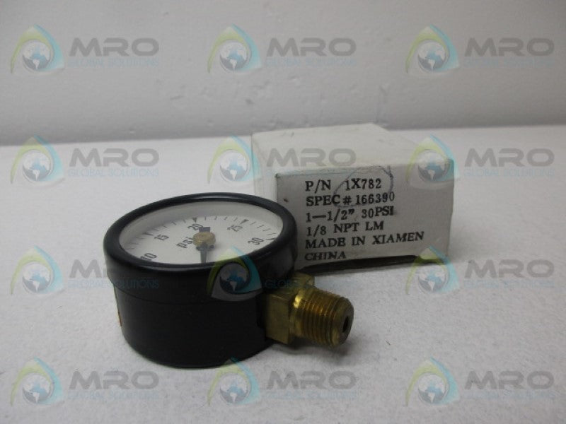 US GAUGE  166390 PRESSURE GAUGE 0-30 PSI NSMP