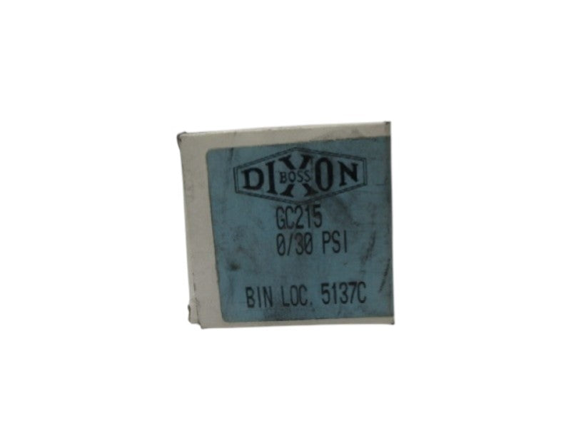 DIXON  GC610 PRESSURE GAUGE 0-60 PSI   NSMP