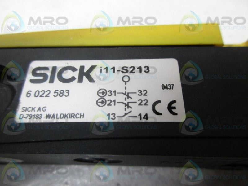 SICK i11-S213 SAFETY SWITCH  NSNP
