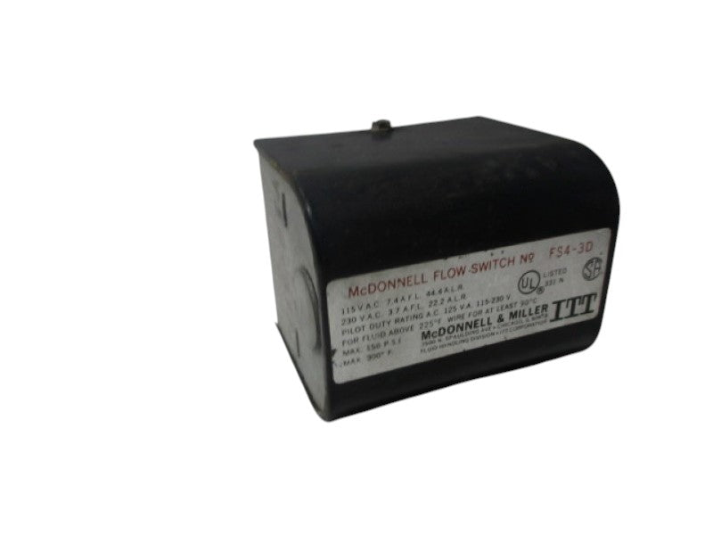 MCDONNELL & MILLER FS4-3D FLOW SWITCH  NSNP
