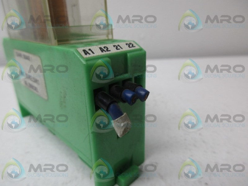 PHOENIX CONTACTOR EMG22-RELS/K1 RELAY  UNMP