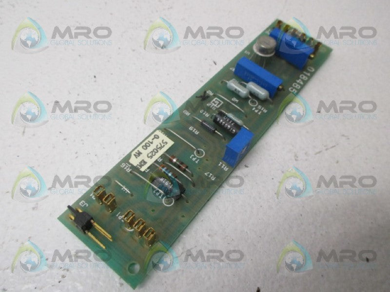 LEEDS & NORTHRUP 018485 CIRCUIT BOARD  NSNP