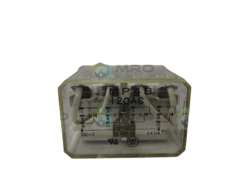 WESTINGHOUSE MP4B RELAY 120VAC  UNMP