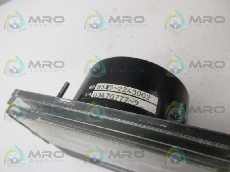 CROMPTON METERMASTER 8535-2243002 DIGITAL PANEL METER  UNMP