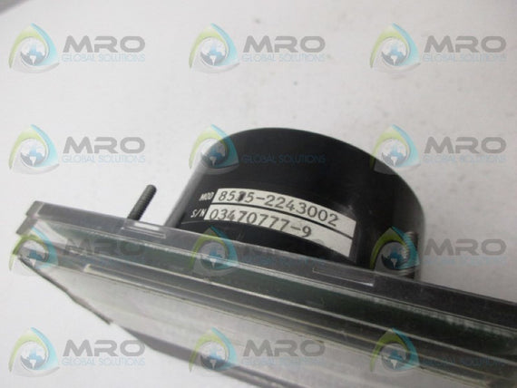 CROMPTON METERMASTER 8535-2243002 DIGITAL PANEL METER  UNMP