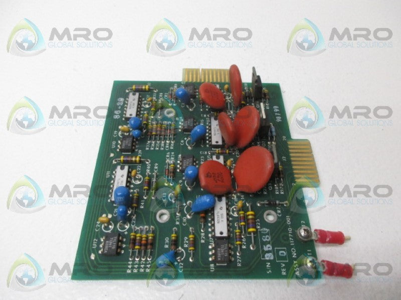 THERMCO 117710-001 FIRING BOARD  UNMP