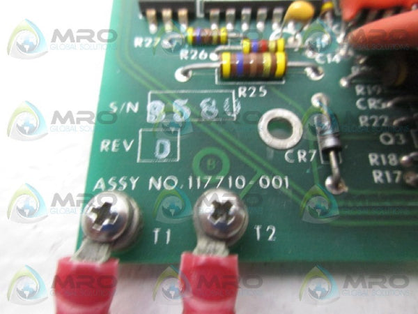 THERMCO 117710-001 FIRING BOARD  UNMP