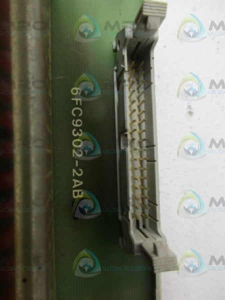 PHOENIX CONTACT 6FC9302-2AB PLUG BOARD  UNMP