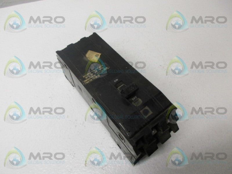 SQUARE D QIB3100 CIRCUIT BREAKER 100A  UNMP