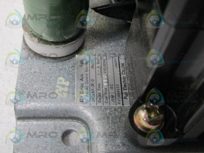 FUJI ELECTRIC SRCA50-3F/D OFF DELAY AUXILARY  UNMP
