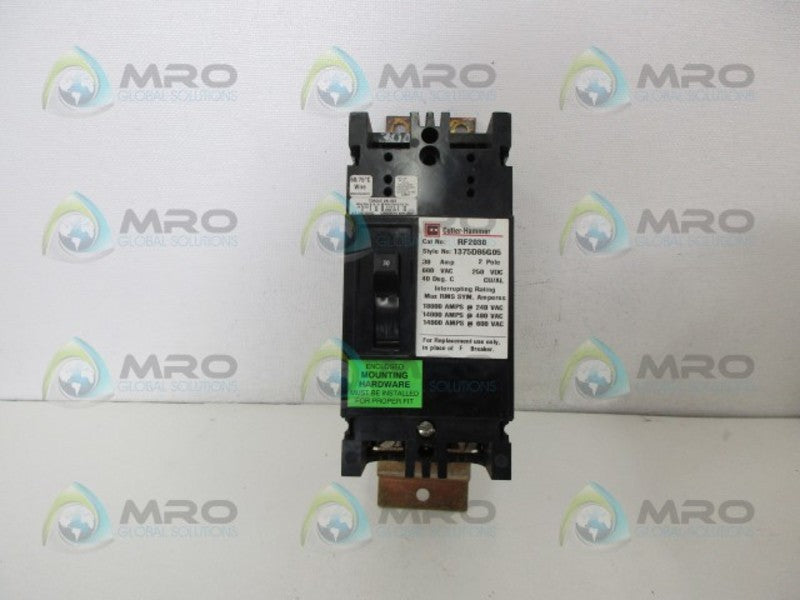 CUTLER HAMMER 1375D86G05 RF2030 NSMP