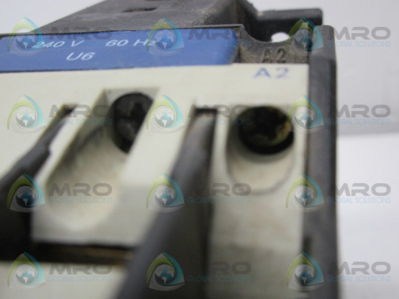 TELEMECANIQUE LC1-D3210U6 CONTACTOR 240V  UNMP