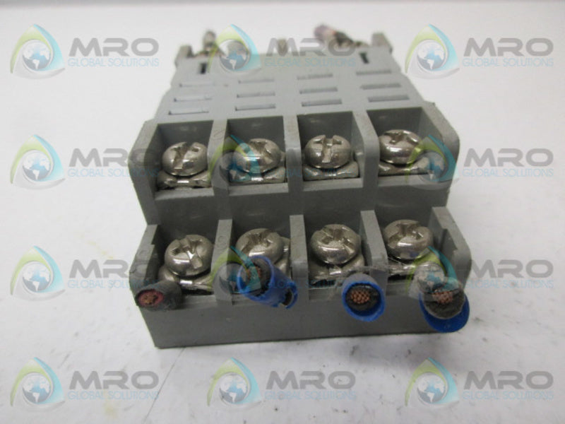 SQUAR D 8501-NR34 RELAY BASE SOCKET  UNMP