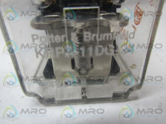 POTTER & BRUMFIELD KRP-14DG-24 RELAY 24VDC  UNMP