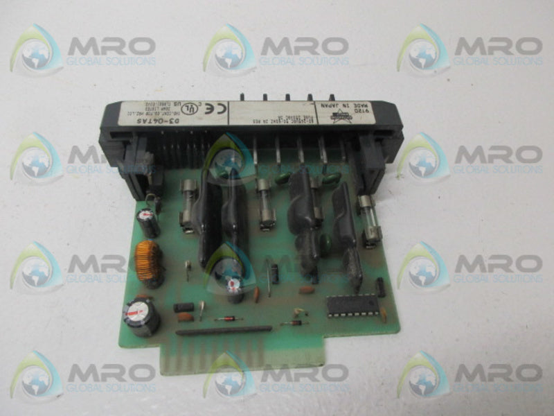 AUTOMATION DIRECT D3-04TAS OUTPUT MODULE  UNMP