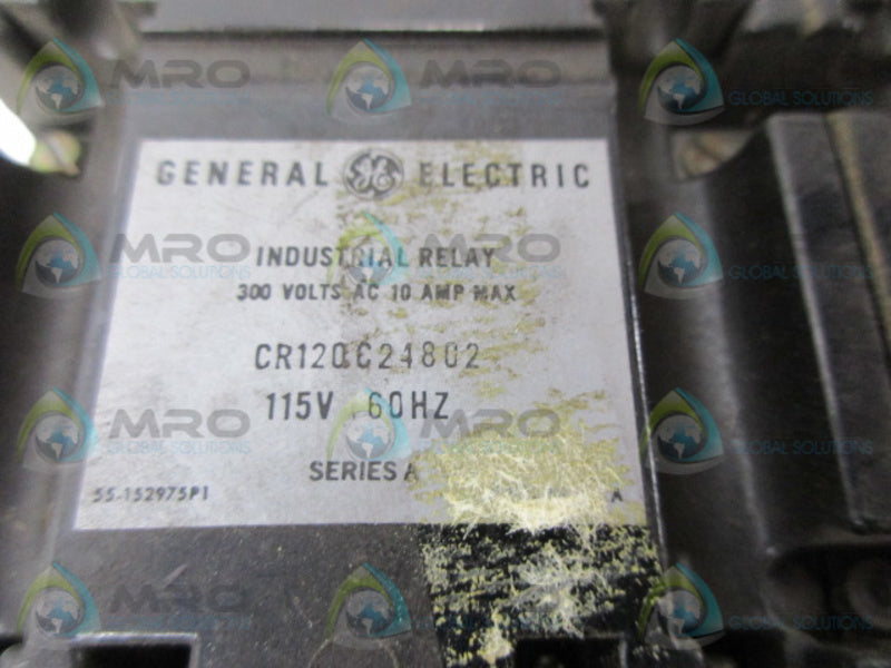 GENERAL ELECTRIC CR120C24802 115V  UNMP