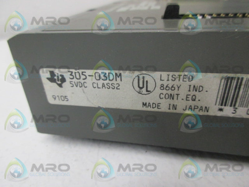 TEXAS INSTRUMENTS 305-03DM COMMUNICATION UNIT  NSNP